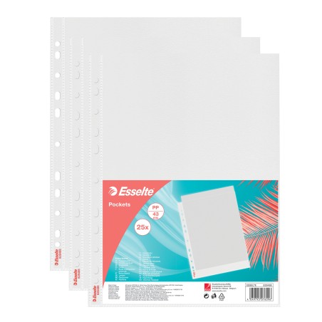 Esselte A4 Pockets Bag 25